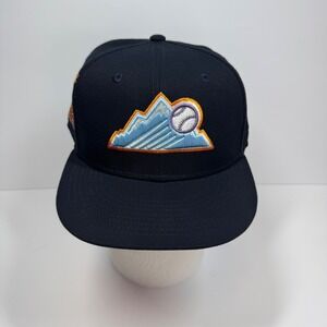Colorado Rockies Flowers Cooperstown‎ Fitted Hat MLB New Era Baseball Sz 7 1/4